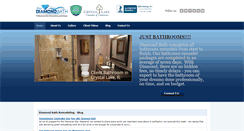 Desktop Screenshot of diamondbathremodeling.com